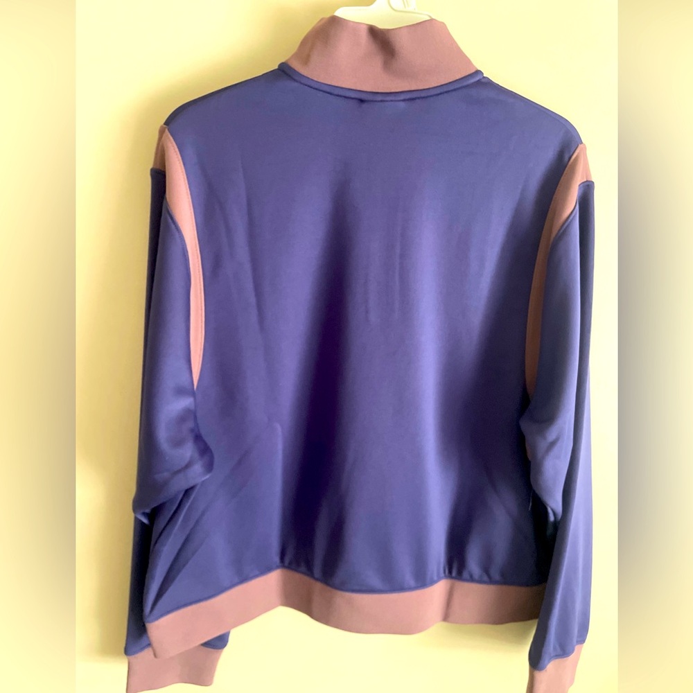 Nike Air Jordan (Her)itage Women's Top Pullover Zip 23 Purple M $110 FB5134-502 - Picture 3 of 9